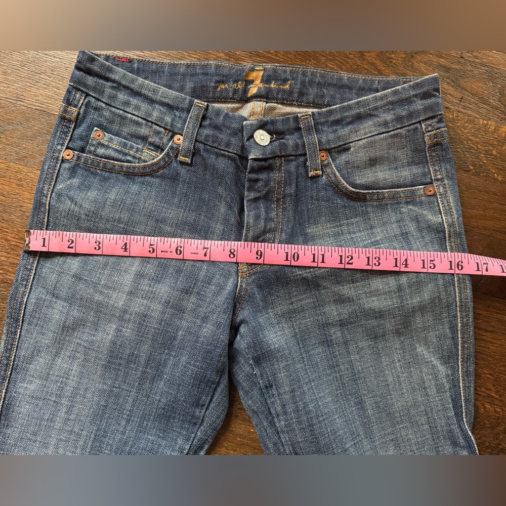 7 For All Mankind - Cropped “A” Pocket - Size 26 - Picture 10 of 10